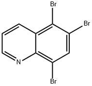 Quinoline, 5,6,8-tribromo- Structure