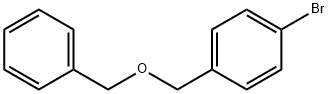 1-[(苄氧基)甲基]-4-溴苯 结构式