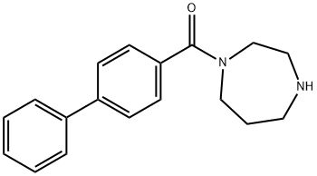 1-{[1,1-biphenyl]-4-carbonyl}-1,4-diazepane Structure