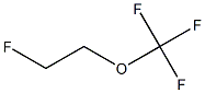 Ethane, 1-fluoro-2-(trifluoromethoxy)- Struktur