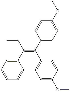 Benzene, 1,1'-(2-phenyl-1-butenylidene)bis[4-methoxy-