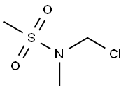 Methanesulfonamide, N-(chloromethyl)-N-methyl- Struktur