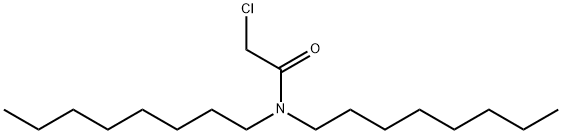 2-chloro-N,N-dioctylacetamide Structure