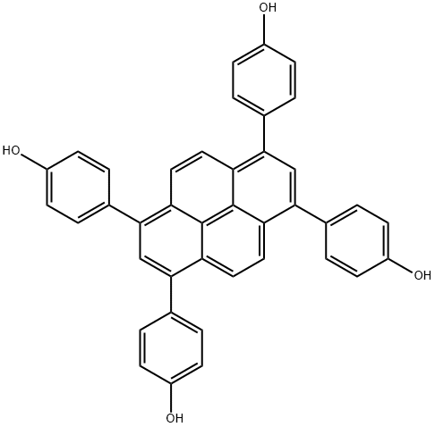 1,3,6,8-Tetra(4-hydroxyphenyl)pyrene|1,3,6,8-四(4-羟基苯基)芘