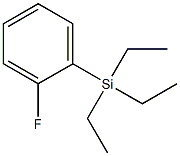 triethyl-(2-fluorophenyl)silane Structure