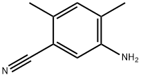 5-氨基-2,4-二甲基苯腈, 856789-54-3, 结构式