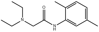 2-Diethylamino-N-(2,5-dimethyl-phenyl)-acetamide 化学構造式