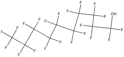 1-Decanol, 1,1,2,2,3,3,4,4,5,5,6,6,7,7,8,8,9,9,10,10,10-heneicosafluoro- 结构式