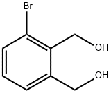 (3-bromo-1,2-phenylene)dimethanol Struktur