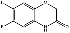 6,7-Difluoro-4H-benzo[1,4]oxazin-3-one Structure