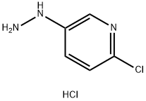 2-Chloro-5-hydrazinopyridine  hydrochloride Struktur