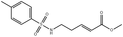 (E)-methyl 5-(4-methylphenylsulfonamido)pent-2-enoate Structure