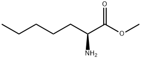 S-2-amino-Heptanoic acid methyl ester Structure