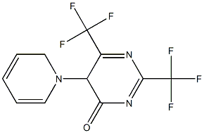 5-pyridin-1-yl-2,6-bis(trifluoromethyl)-5H-pyrimidin-4-one