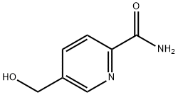 5-(羟甲基)-2-吡啶甲酰胺, 874279-11-5, 结构式