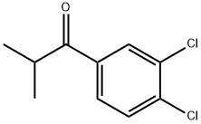 1-(3,4-DICHLOROPHENYL)-2-METHYLPROPAN-1-ONE Structure