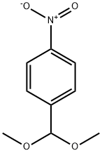 Benzene, 1-(dimethoxymethyl)-4-nitro- Structure