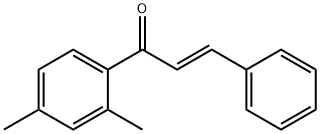 (2E)-1-(2,4-dimethylphenyl)-3-phenylprop-2-en-1-one Structure