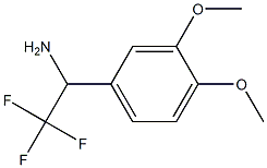 1-(3,4-DIMETHOXYPHENYL)-2,2,2-TRIFLUOROETHYLAMINE Structure