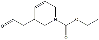 1(2H)-Pyridinecarboxylic acid, 3,6-dihydro-3-(2-oxoethyl)-, ethyl ester