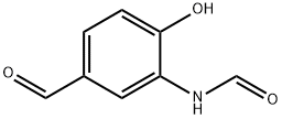 N-(5-Formyl-2-hydroxyphenyl)formamide 化学構造式