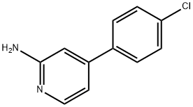 4-(4-chlorophenyl)pyridin-2-amine Structure