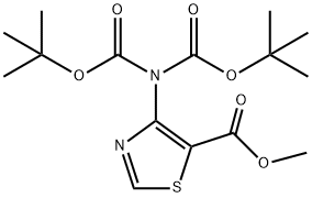 909404-01-9 N-(5-Methoxycarbonyl-thiazol-4-yl),N-carboxy-carbamic acid di-tert-butyl ester