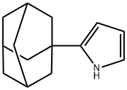 2-(アダマンタン-1-イル)-1H-ピロール 化学構造式
