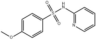 4-methoxy-N-(pyridin-2-yl)benzenesulfonamide,91393-33-8,结构式