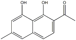 Ethanone, 1-(1,8-dihydroxy-6-methyl-2-naphthalenyl)-|