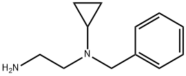 1,2-Ethanediamine,N1-cyclopropyl-N1-(phenylmethyl)- Structure