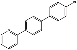 2-(4'-bromobiphenyl-4-yl)pyridine Struktur