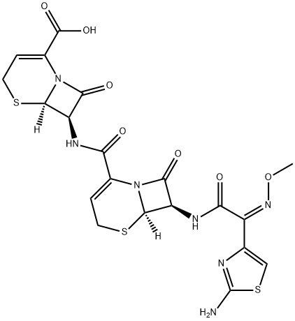 Ceftizoxime Structure