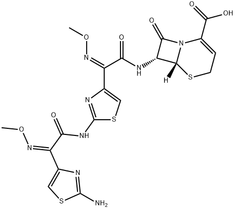 头孢唑肟杂质,929101-93-9,结构式