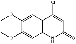 4-氯-6,7-二甲氧基喹啉-2(1H)-酮, 933609-72-4, 结构式