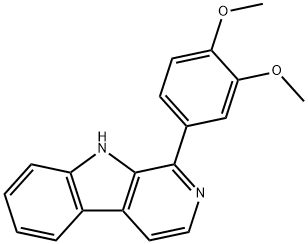 1-(3,4-二甲氧基)-Β-咔啉, 94258-44-3, 结构式