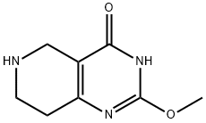2-methoxy-5,6,7,8-tetrahydropyrido[4,3-d]pyrimidin-4-ol Struktur