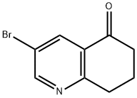 3-BROMO-7,8-DIHYDROQUINOLIN-5(6H)-ONE Structure