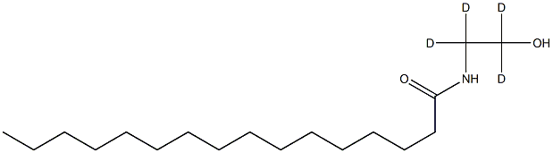 N-(1,1,2,2-tetradeuterio-2-hydroxyethyl)hexadecanamide,946524-34-1,结构式
