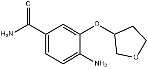 952521-83-4 4-amino-3-(tetrahydrofuran-3-yloxy)-benzamide