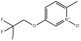 2-methyl-5-(2,2,2-trifluoroethoxy)pyridine 1-oxide