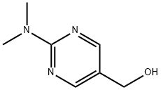 (2-(Dimethylamino)pyrimidin-5-yl)methanol Struktur