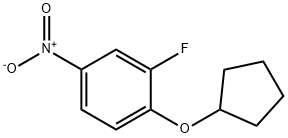 1-(Cyclopentyloxy)-2-fluoro-4-nitrobenzene price.