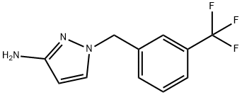 1-[3-(trifluoromethyl)benzyl]-1H-pyrazol-3-amine Structure