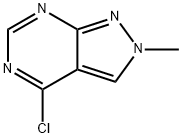4-CHLORO-2-METHYL-2H-PYRAZOLO[3,4-D]PYRIMIDINE Structure