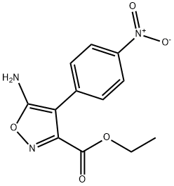 5-氨基-3-异恶唑羧酸乙酯,96129-36-1,结构式