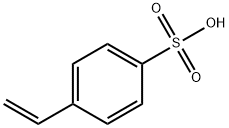 Benzenesulfonic acid, 4-ethenyl- Struktur