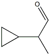 2-Cyclopropyl-propionaldehyde 化学構造式