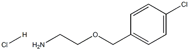 {2-[(4-chlorobenzyl)oxy]ethyl}amine hydrochloride Structure