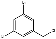 1-bromo-3-chloro-5-(chloromethyl)benzene 结构式